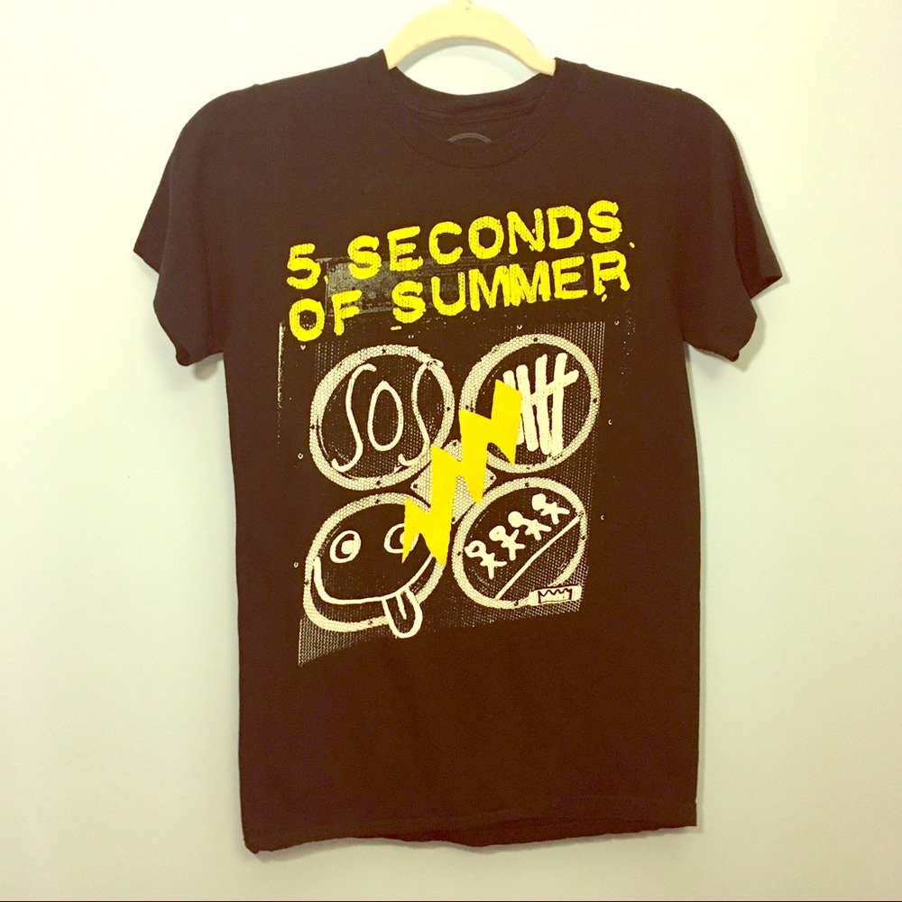 5 Seconds of Summer official tee-shirt, merch
